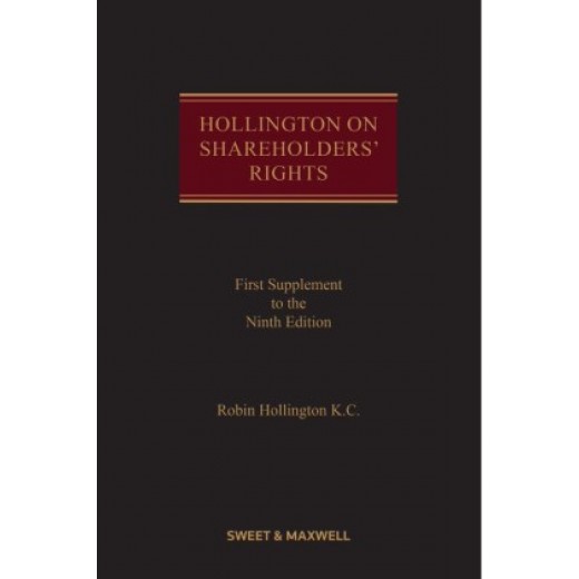 * Hollington on Shareholders' Rights 9th ed: 1st Supplement